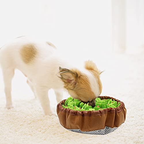 Schnüffelteppich Hund, Schnüffelmatte für Hunde, Futtermatte Trainingsmatte für Haustier Schnüffelmatte Welpen Trainingsmatte Interaktives Spiel Puzzle Spielzeug für Langeweile und Stressabbau