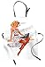 ABAKUHAUS Pin up Girl Grembiule, Breve Blondie Capelli, Comodo per la Cucina Unisex con Collo Regolabile per Cucinare Cuocere Arrostire e Giardinaggio, Multicolore