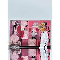 Amazon.co.jp: デスノート アクリルブロック 夜神月 L エルロー