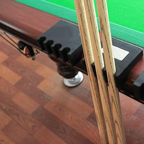 Simhoa 3 Or 4 Holding Slots - Portable Pool Cue Holder, Black, For 4 Pool Cues #TOP2