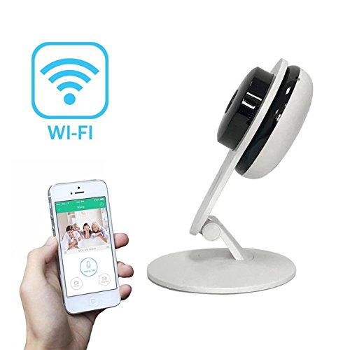 Preisvergleich Produktbild IP Wifi Überwachungskameras, Home Security Kameras, 720p HD 3D Echo Rauschunterdrückung Zwei-Wege-Voice Connect Charge Po Po Power