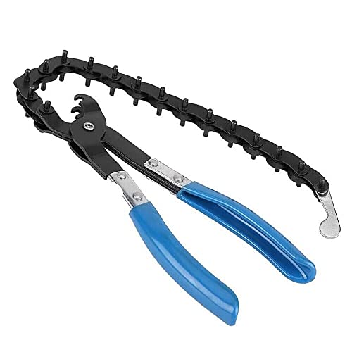 Dunnet Tools Chain Exhaust Pipe Cutter Professional Tailpipe Tube Cutting Wrench Tool 19-76mm Automotive Car Van Motorbike Exhaust Cut Tool Diy Exhaust Repair