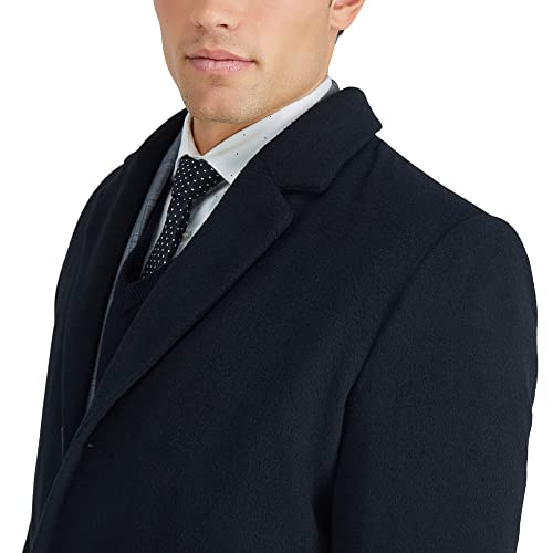 Image of Haggar mens Brushed twill Top CoatTopcoat