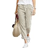 😋【Caractéristiques】ce pantalon s'étire lorsqu'il bouge. Vous pouvez vous déplacer librement et rester flexible dans n'importe quelle position, mouvement flexible, mouvement polyvalent pour maintenir le confort pendant le voyage.