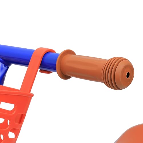 Zippy Toys, Bicicleta de Equilíbrio Infantil 3 Anos em Plástico Aço Carbono com Cestinha e Aro 12, A