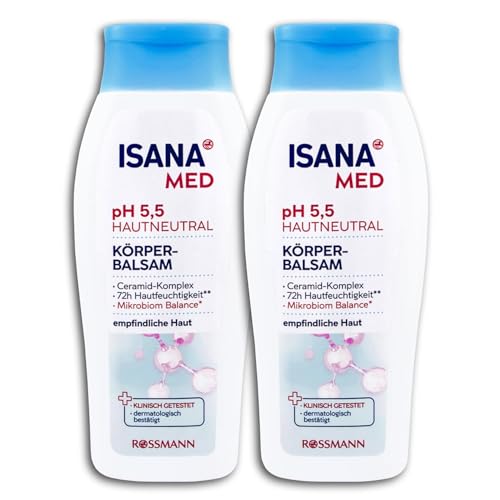 2 er Pack ISANA MED Körperbalsam pH 5,5 2 x 250 ml
