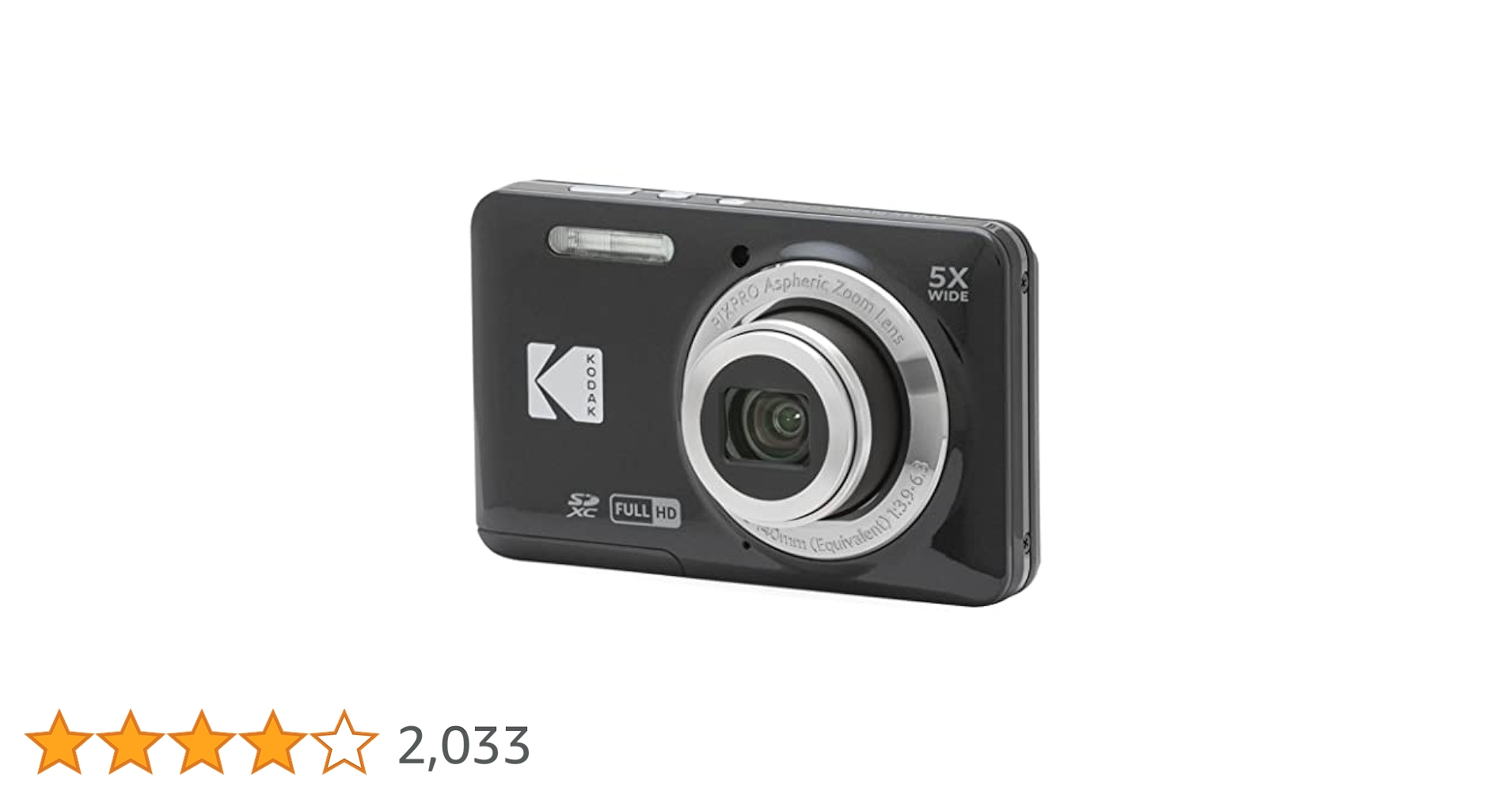 KODAK (コダック) PIXPRO FZ55-BK Amazon | KODAK (コダック) PIXPRO 使いやすい ズーム FZ55-BK
