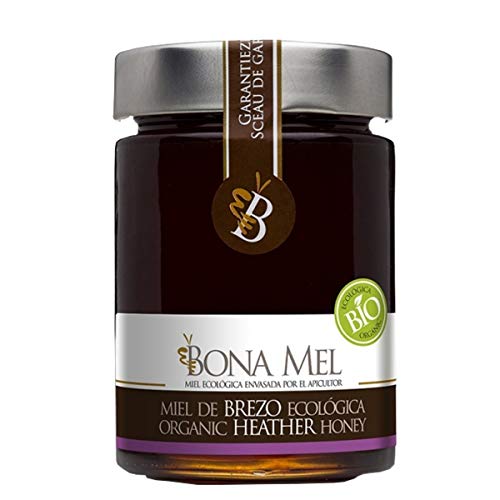 100% roher Heidekraut Honig/ naturbelassen/ reine Imkerabfüllung aus Spanien/ Höchste Qualität/ Ohne Zusatzstoffe/Gluten Frei/450 GR Cover