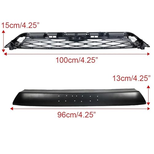 Calandre avant pour Toyota 4Runner 2014-2019 avec éclairage intégré - 4