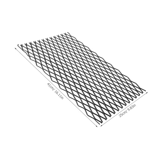 Grille de cheminée en acier 25x40 cm avec bac à braises pour poêle - 3