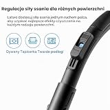 EUREKA Whirlwind NEN110A, odkurzacz podłogowy, niebieski, 850 W, 2,5 litra, 78 decybeli