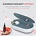 UV Light Sanitizer Box with Wireless Charging, 8 UV-C LED Lights for Phones, Toothbrushes, Nail Tools, Jewelry, and More (Green)