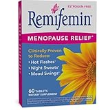 Remifemin Menopause Symptoms Relief - Clinically Proven Ingredients - Menopause Supplements - Black Cohosh - Estrogen-Free - Made in Germany - 60 Tablets
