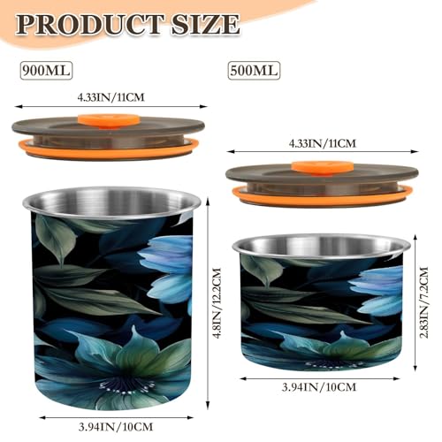 Contenedor para café al vacío Qilmy 17oz acero inoxidable miniatura 3