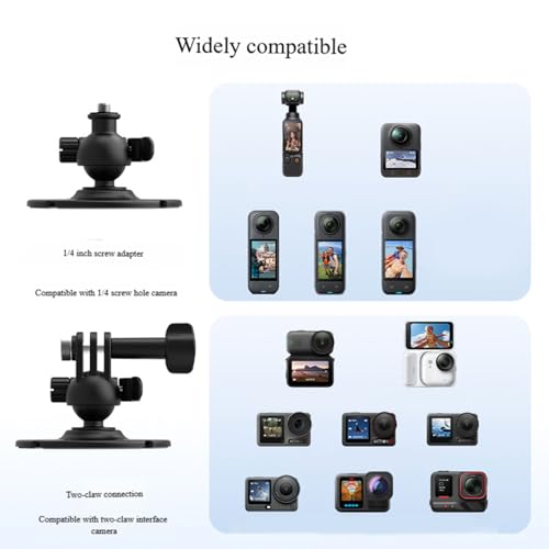 Support rotatif 360 pour Pocket 3 avec vis 1/4 adhésif - 4