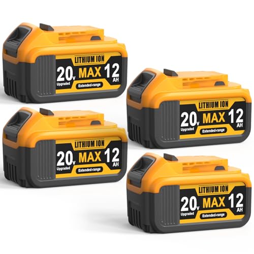 12Ah Replacement High Capacity Lithium for Dewalt 20V Max Battery