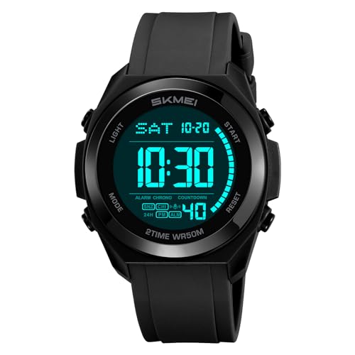 SKMEI Unisex Sport Watches Men's Military Digital Watches Waterproof for Women2