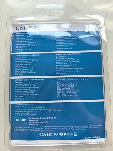 KIMAFUN ヘッドセット/ヘッドウォーンマイク CA-HC-810D4 の商品画像 7