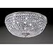 Crystal Baskets 10 Light Semi-Flush Mount Crystal Type: Crystalique-Plus, Finish: Olde World Bronze