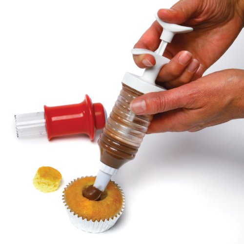 Norpro Corredor de cupcake, 2 tamanhos, conjunto de 3 peças