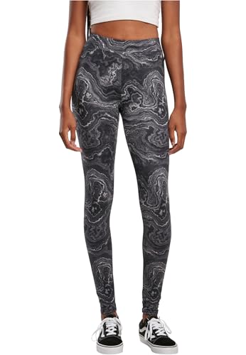Urban Classics Legging Souple AOP pour Femme, Disponible dans de Nombreuses Couleurs différentes, Tailles XS à 5XL, Blackoil, 5XL Urban Classics Legging Souple AOP pour Femme, Disponible dans de Nombreuses Couleurs différentes, Tailles XS à 5XL, Blackoil, 5XL