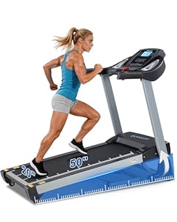 BORGUSI 15% Auto Incline Treadmill with Bluetooth Speaker, 20" Wide 3.5HP Folding Electric Treadmill with LCD Display Easy Assembly Running Walking Exercise Machine for Home Use, 350 LBS Capacity