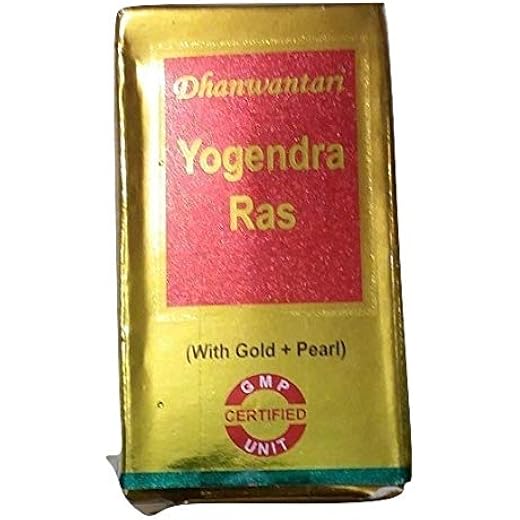 Dhanwantari Yogendra Ras - Gold & Pearl 1g