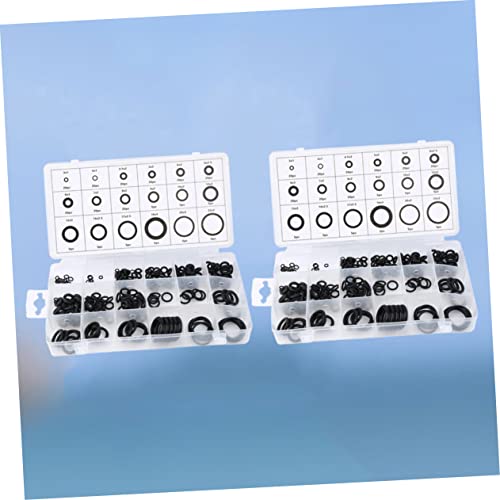 Mobestech 2 Caixas De Kits De Cabos Gaxeta O-Ring Plugue De Orifício PC Fio De Borracha Mangueira De