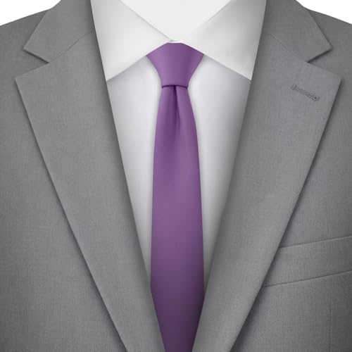 Image of Jacob Alexander Ultra Skinny 1.5 inch Men's Solid Necktie