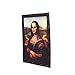 Produktbild Halloween Effektbild Mona Lisa 28x22cm - Lentikular Linsenraster-Bild mit Kunststoff-Rahmen