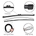 Windscreen Wipers Front & Rear Wiper Blades Set Car Rain Brushes,for BMW 3 Series F31 Touring 2011-2019
