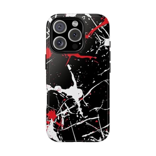 Coque iPhone 16 Pro éclaboussures de peinture pour un style urbain unique