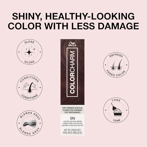 Image of COLORCHARM Demi Permanent Hair Color - Gloss, Refresh & Tone - 2 Fl Oz