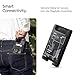 Spigen for MagSafe Wallet, Holds 3 Cards, Compatible with iPhone 17/16/15/14/13/12, Pixel 10 Series, MagSafe-Case, and Pixelsnap, Transparent Card Holder - Zero One Black
