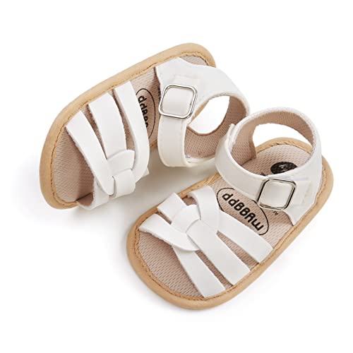 Image of RVROVIC Baby Boys Girls Sandals Premium Soft Anti-Slip Rubber Sole Infant Summer Outdoor Shoes Toddler First Walkers