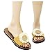 BIBOKAOKE Sandalen Damen Sommer Slides Strandschuhe Blumensandalen Bequeme Atmungsaktiv Strandpantoffeln Zuhause Outdoorsandalen rutschfest Flache Schuhe Freizeitschuhe Leicht Slippers