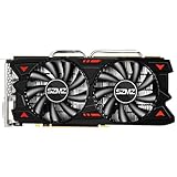 Placa de Vídeo rx 580 8gb DDR5,Placa Gráfica de Vídeo Com Ventilador Duplo de 256 Bits para AMD Radeon RX 580 Series para Mineração e Jogos