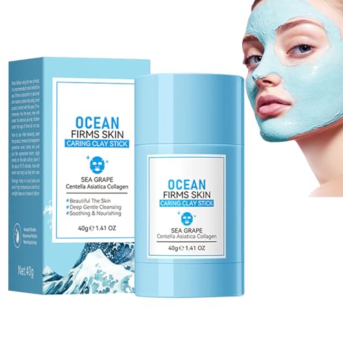 Arcilla verde Mascarilla En Stick Té Verde, Mascarilla Purificante Con Arcilla Verde, Mascarillas Faciales De Arcilla, HidratacióN Y Control De Grasa, Para Piel Seca, Grasa Y Mixta Skin Care (A 1pc)