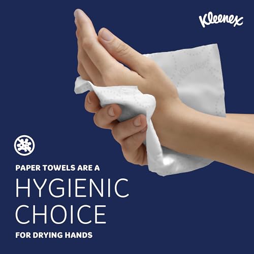 Kleenex Ultra Paper Towels 6710 V-Fold 3-Ply Towels, Ultra-Absorbent, Tear-Resistant, 15 Packs x 96 Sheets (1,440 Towels Total), Compatible with Universal Dispensers