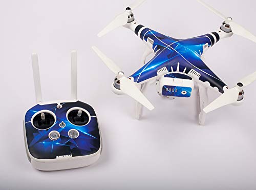 Autocollants DJI Phantom 3 Professional kit habillage pour relooker son drone en extérieur
