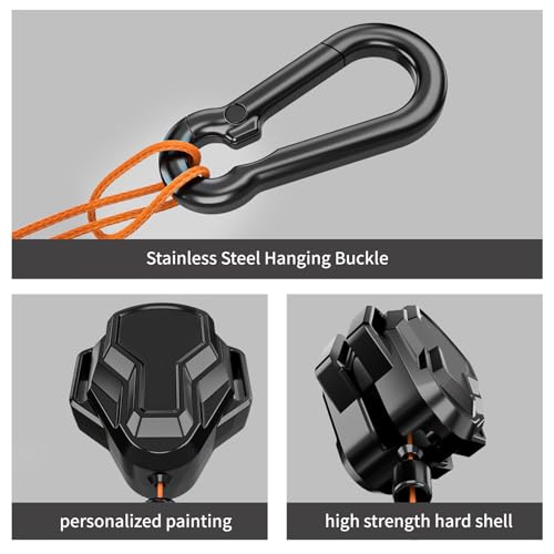 Corde de remorquage vélo rétractable pour activités plein air