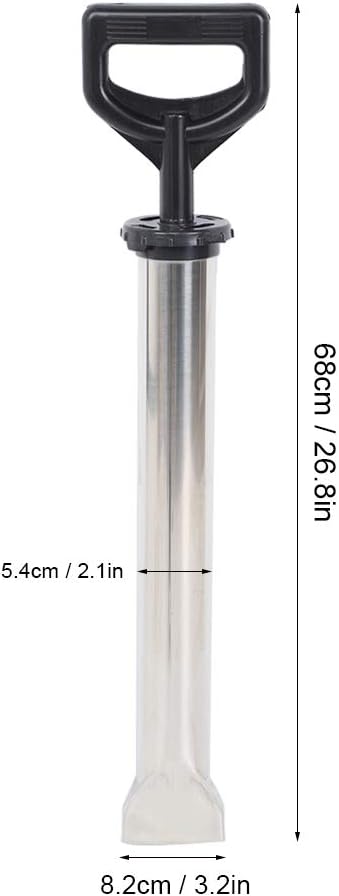 Pyhodi Mortar Injection Syringe, Mortar, Grouting Tool for Cement Grouting (Flat Mouth)