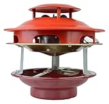 Leistungsstarke Belüftung: Unser Kaminabluftventilator verfügt über Hochleistungsmotoren, die einen starken Luftstrom erzeugen. Mit hervorragenden CFM-Werten (Kubikfuß pro Minute) entfernt er schnell Kochgerüche und Rauch