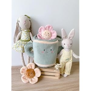 Monamidaisythebunnystuffedanimaldoll13rabbitplushanimaldolluseastoyorroomdecorgreateasterforkidsofallages Urban Country Home Decor Mon ami daisy the bunny stuffed animal doll13 rabbit plush animal doll use as toy or room decor great easter for kids of all ages urban country home decor
