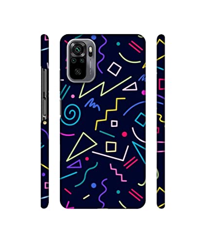 Image of Basic Case for Mi Redmi Note 10 4G (Plastic Multicolor)