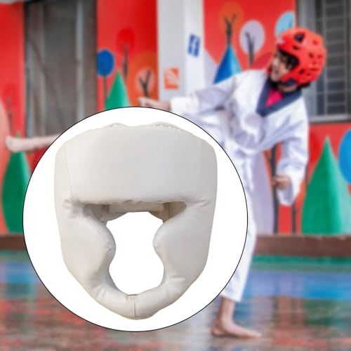 Gralara Cascos de Protección para Adultos en Boxeo y Sparring, Blanco - imagen 6