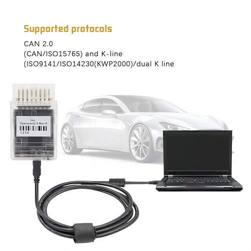 Cable K-CAN para solucionar fallos de ECU compatible con Mitsubishi y Toyota OBD2 SDD V158 4
