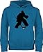 Produktbild Kinder Sport Kleidung - Eishockeytorwart Towart Eishockey - 152 (12/13 Jahre) - Himmelblau - Eishockey Trikot - JH001K JH001J Just Hoods Kids Hoodie - Hoodie Kinder Pullover für Mädchen und Jungen
