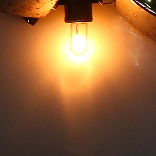 8 unidades de bombillas T3 12V para tablero de auto miniatura 3
