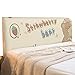 Copri Copertura Testiera Letto Fodera Antipolvere Dello Schienale Della Testata Letto Del Fumetto In Tessuto Elasticizzato Adatto Decoro Testiera Irregolare Singola E Doppia Legno Massello,G-160CM